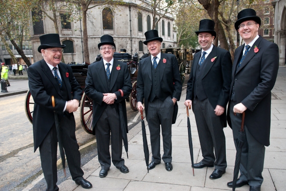 Members of the Worshipful Company of Fletchers.